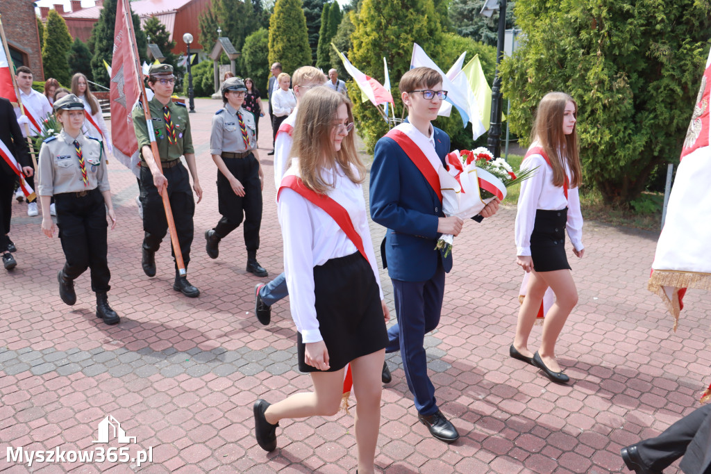 Fotorelacja: Obchody Święta Konstytucji 3 Maja w Myszkowie