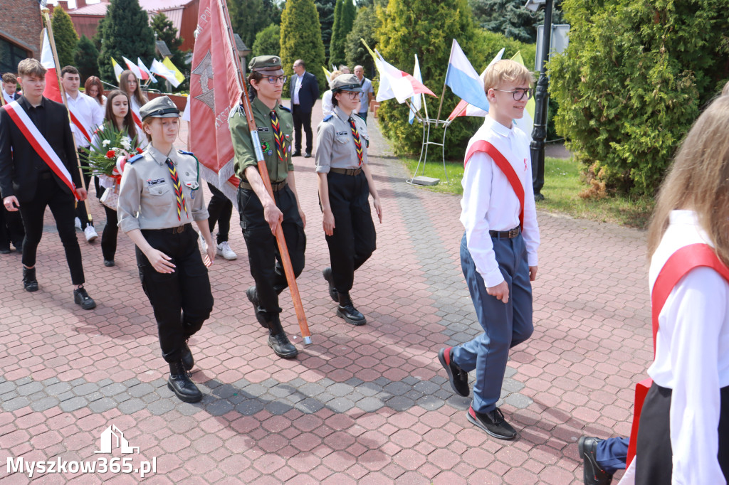 Fotorelacja: Obchody Święta Konstytucji 3 Maja w Myszkowie