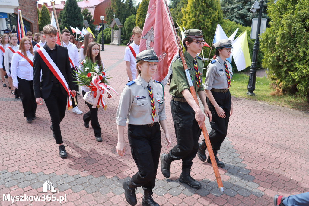Fotorelacja: Obchody Święta Konstytucji 3 Maja w Myszkowie
