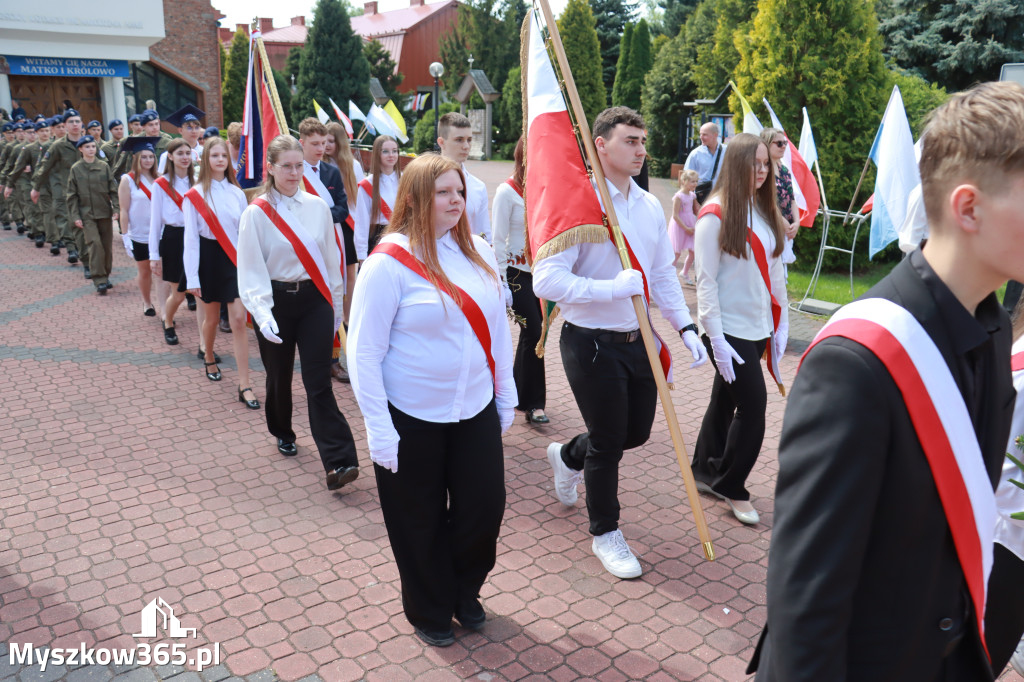 Fotorelacja: Obchody Święta Konstytucji 3 Maja w Myszkowie