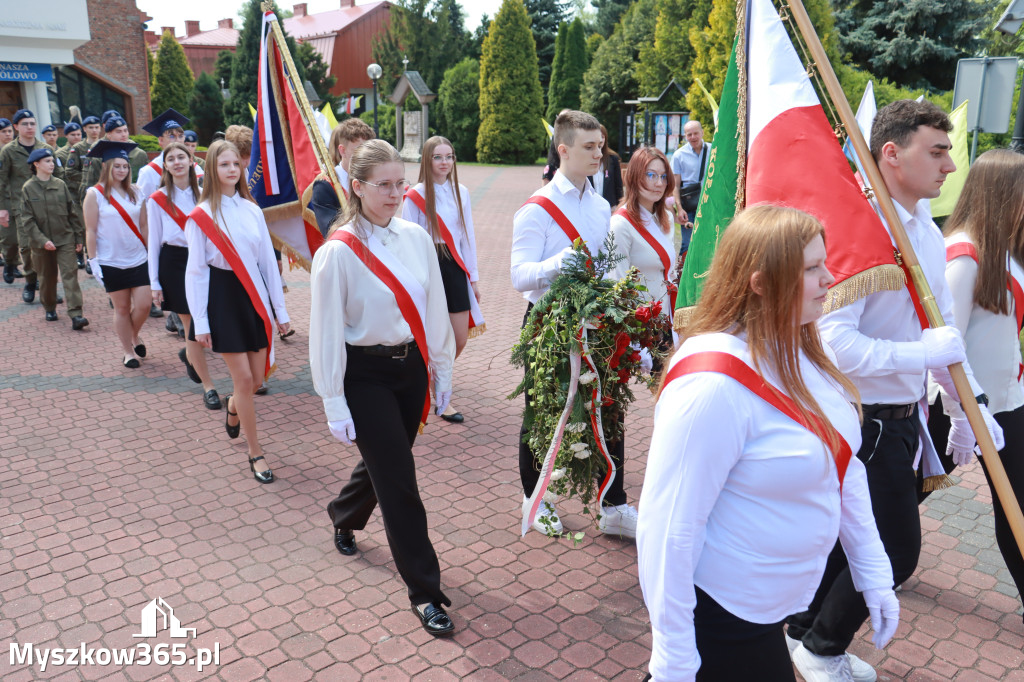 Fotorelacja: Obchody Święta Konstytucji 3 Maja w Myszkowie