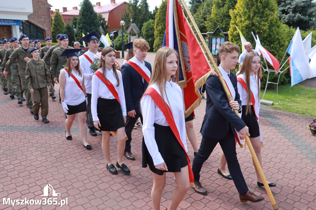 Fotorelacja: Obchody Święta Konstytucji 3 Maja w Myszkowie