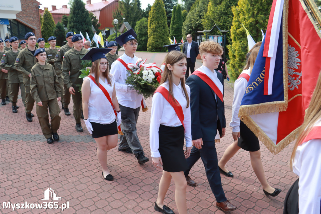 Fotorelacja: Obchody Święta Konstytucji 3 Maja w Myszkowie