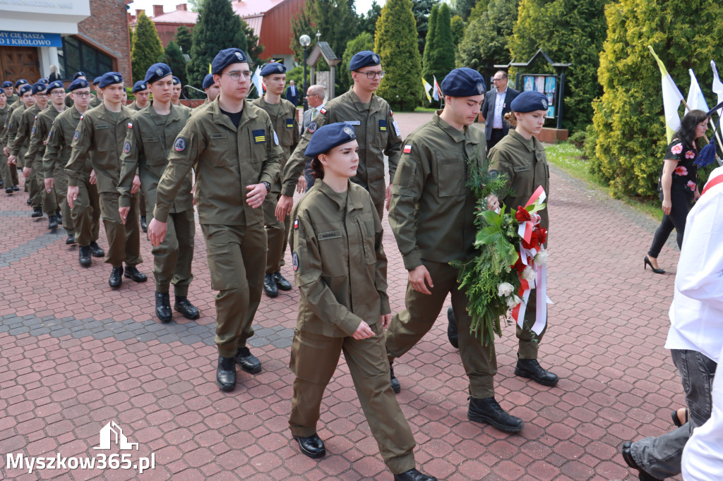 Fotorelacja: Obchody Święta Konstytucji 3 Maja w Myszkowie