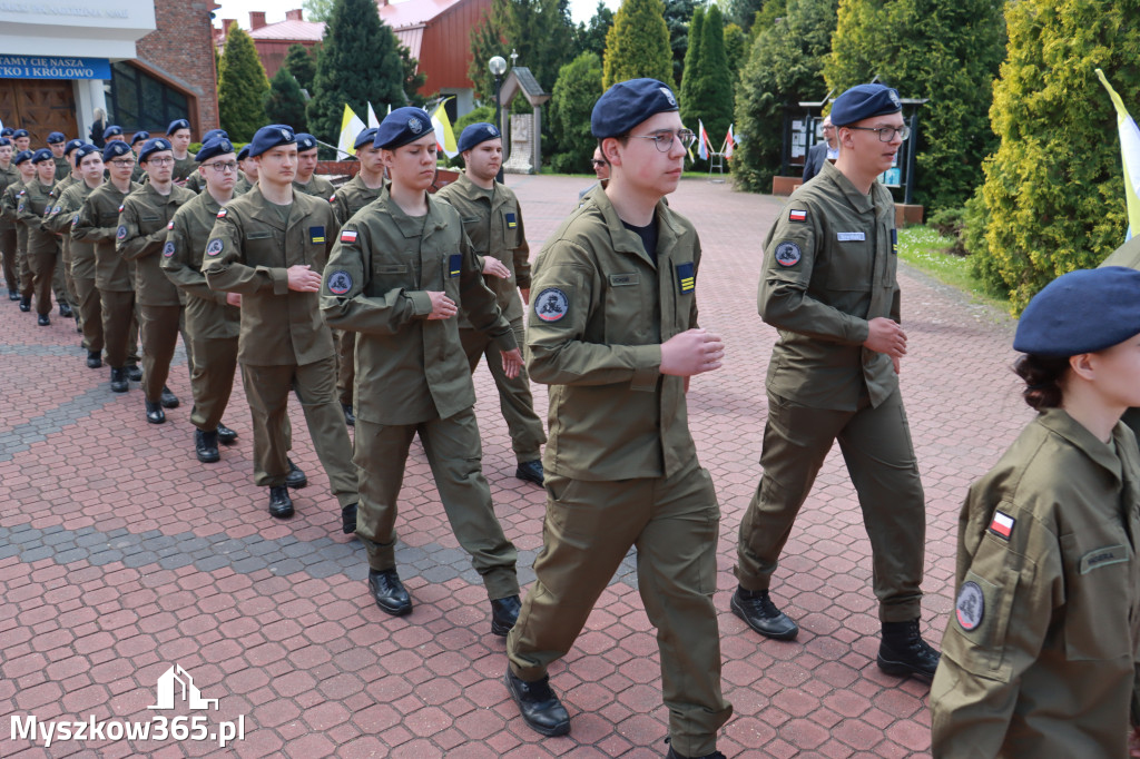Fotorelacja: Obchody Święta Konstytucji 3 Maja w Myszkowie