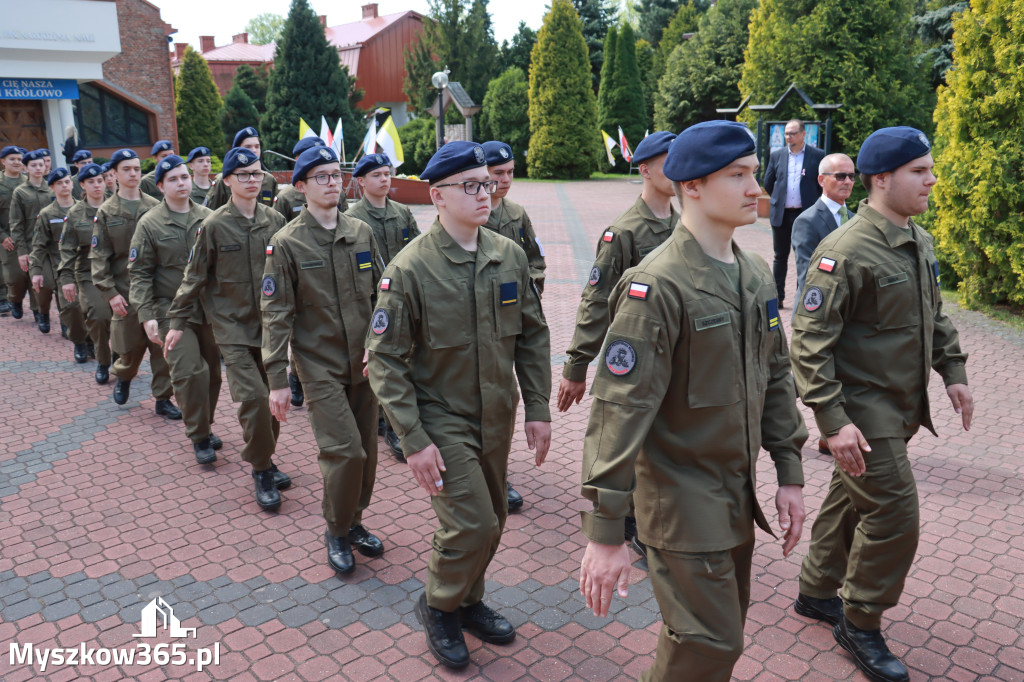 Fotorelacja: Obchody Święta Konstytucji 3 Maja w Myszkowie