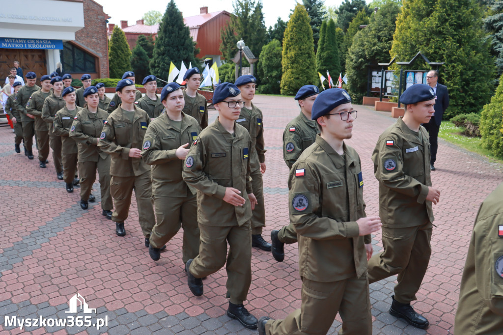 Fotorelacja: Obchody Święta Konstytucji 3 Maja w Myszkowie