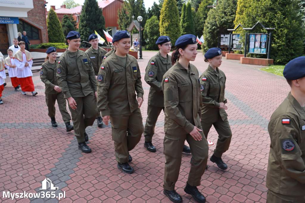 Fotorelacja: Obchody Święta Konstytucji 3 Maja w Myszkowie