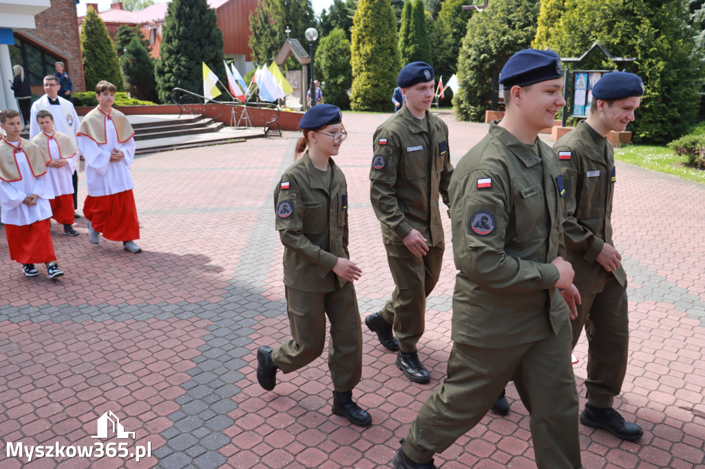 Fotorelacja: Obchody Święta Konstytucji 3 Maja w Myszkowie