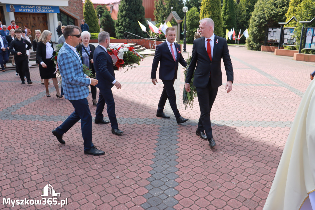 Fotorelacja: Obchody Święta Konstytucji 3 Maja w Myszkowie