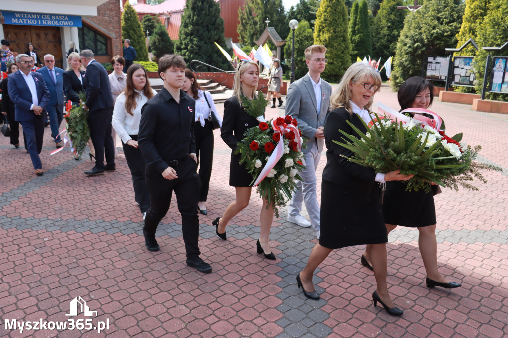 Fotorelacja: Obchody Święta Konstytucji 3 Maja w Myszkowie