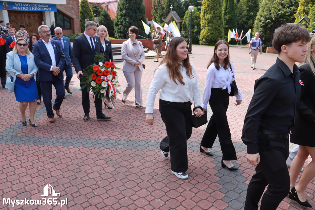 Fotorelacja: Obchody Święta Konstytucji 3 Maja w Myszkowie
