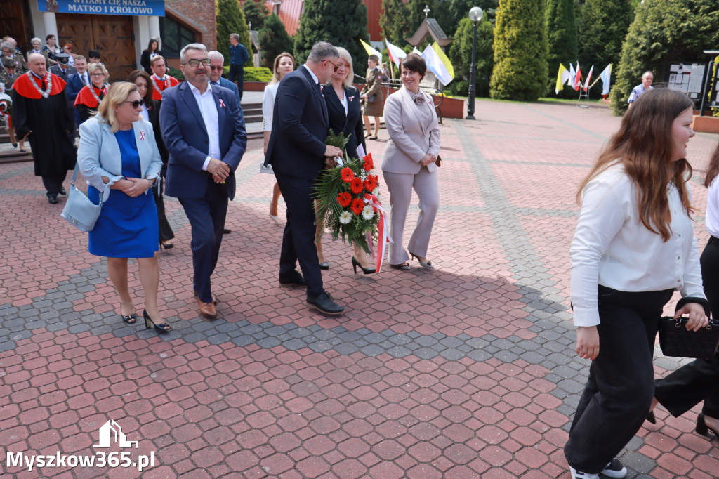 Fotorelacja: Obchody Święta Konstytucji 3 Maja w Myszkowie