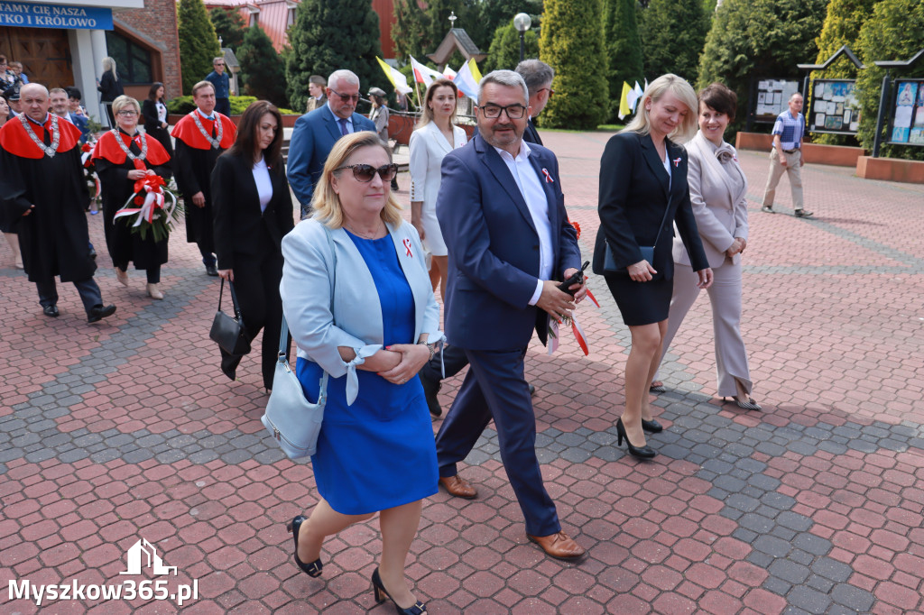 Fotorelacja: Obchody Święta Konstytucji 3 Maja w Myszkowie