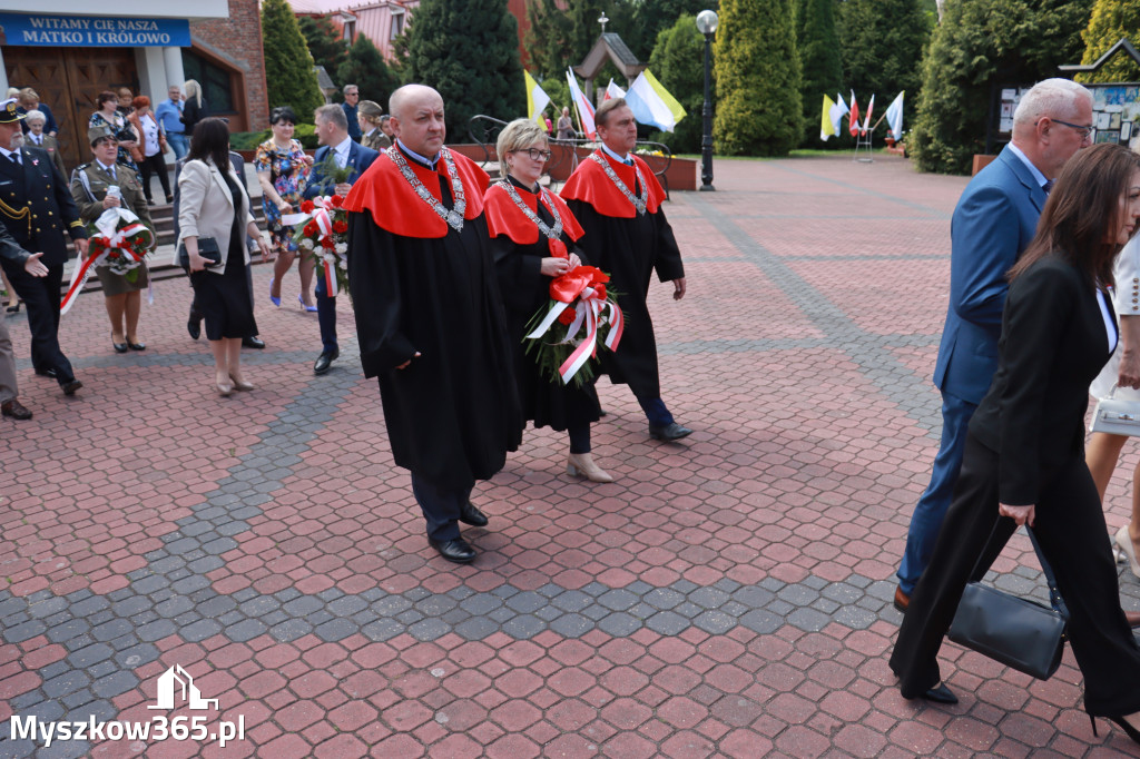 Fotorelacja: Obchody Święta Konstytucji 3 Maja w Myszkowie