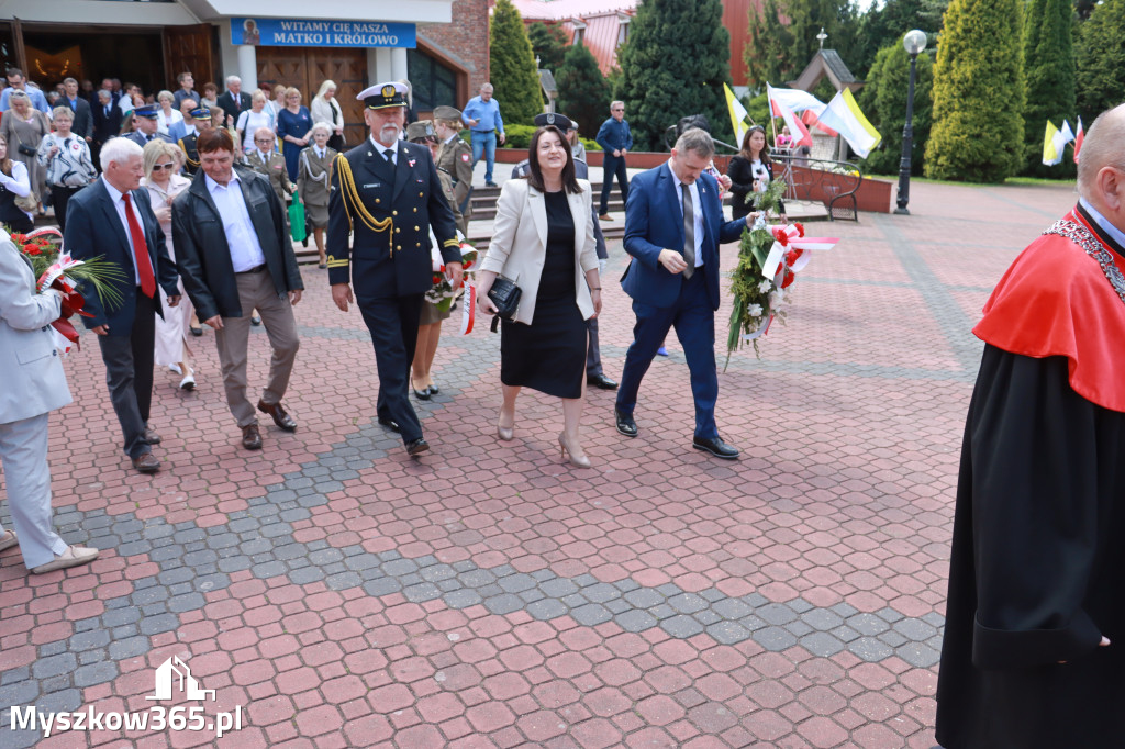 Fotorelacja: Obchody Święta Konstytucji 3 Maja w Myszkowie