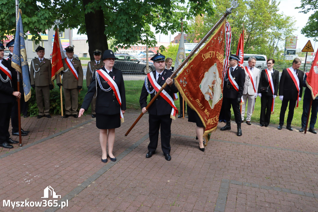 Fotorelacja: Obchody Święta Konstytucji 3 Maja w Myszkowie