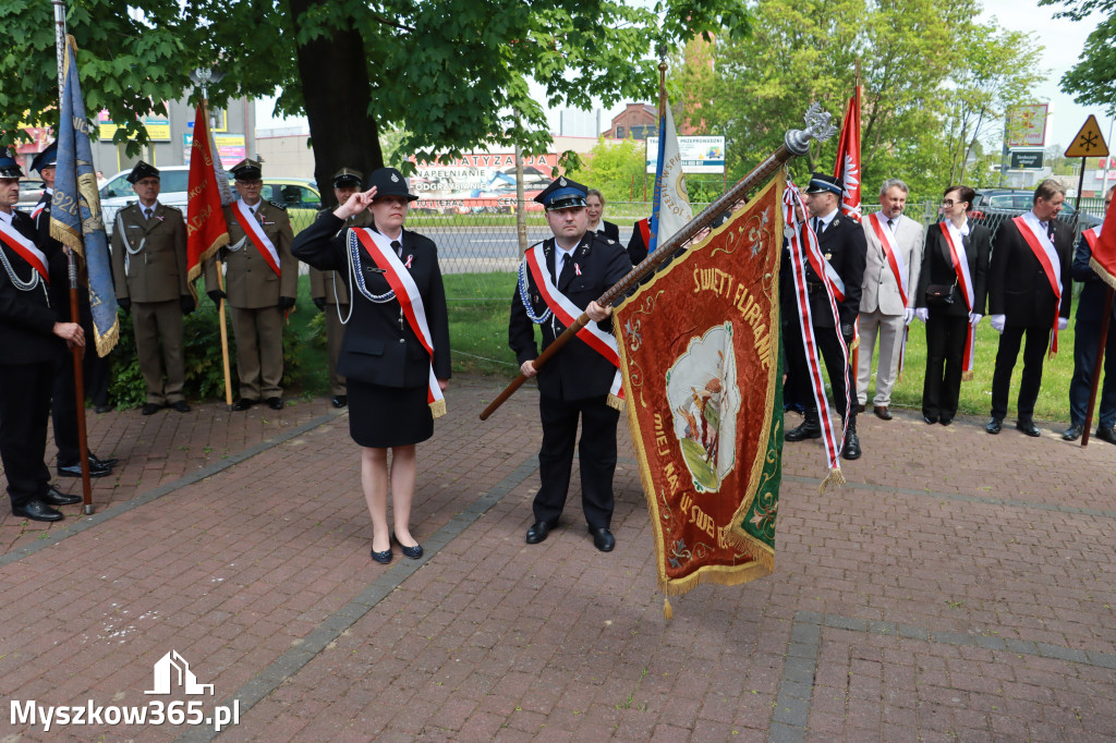 Fotorelacja: Obchody Święta Konstytucji 3 Maja w Myszkowie
