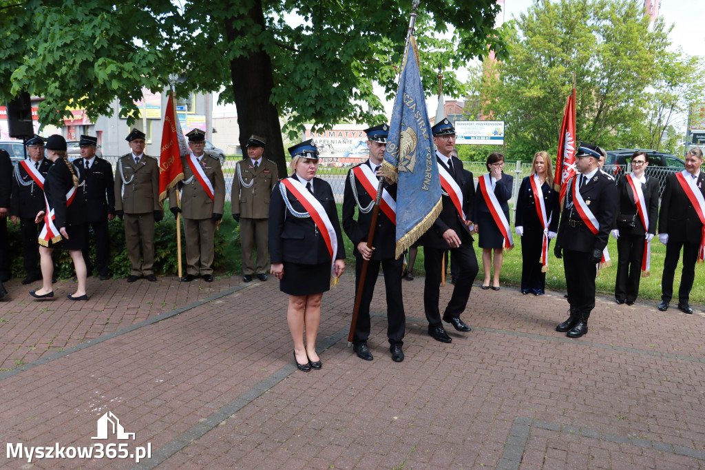 Fotorelacja: Obchody Święta Konstytucji 3 Maja w Myszkowie