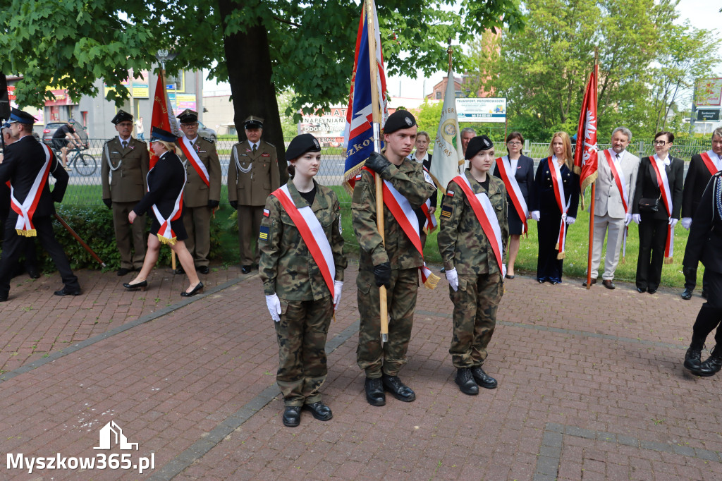 Fotorelacja: Obchody Święta Konstytucji 3 Maja w Myszkowie