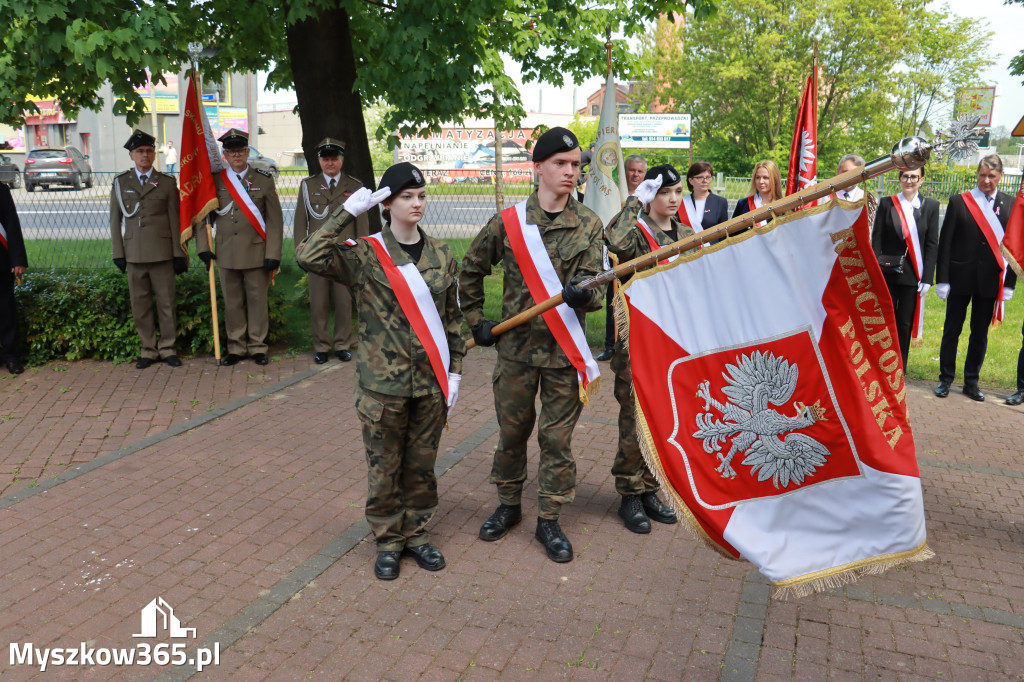 Fotorelacja: Obchody Święta Konstytucji 3 Maja w Myszkowie