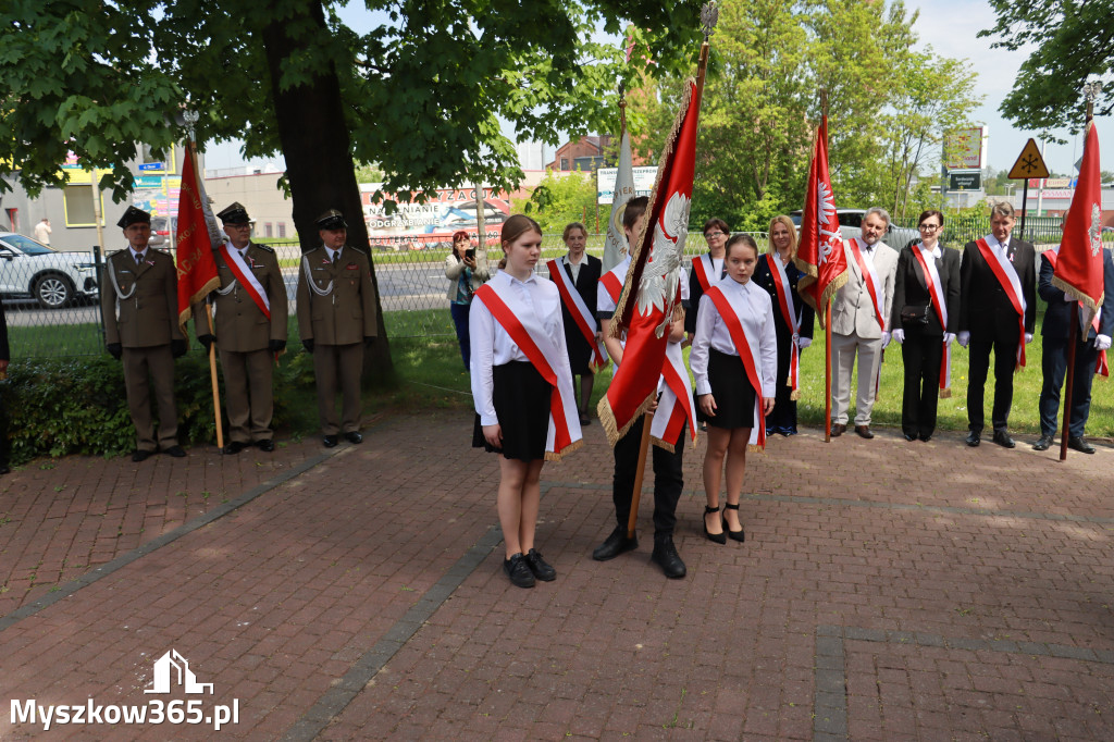 Fotorelacja: Obchody Święta Konstytucji 3 Maja w Myszkowie