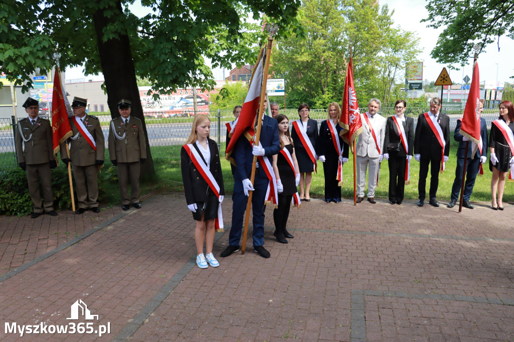 Fotorelacja: Obchody Święta Konstytucji 3 Maja w Myszkowie
