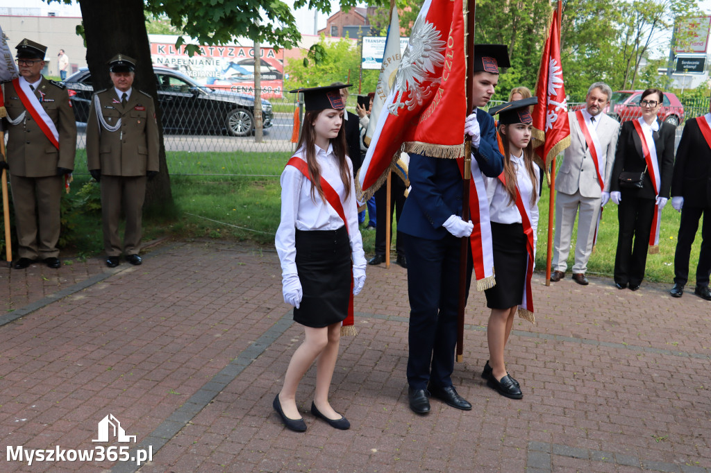 Fotorelacja: Obchody Święta Konstytucji 3 Maja w Myszkowie