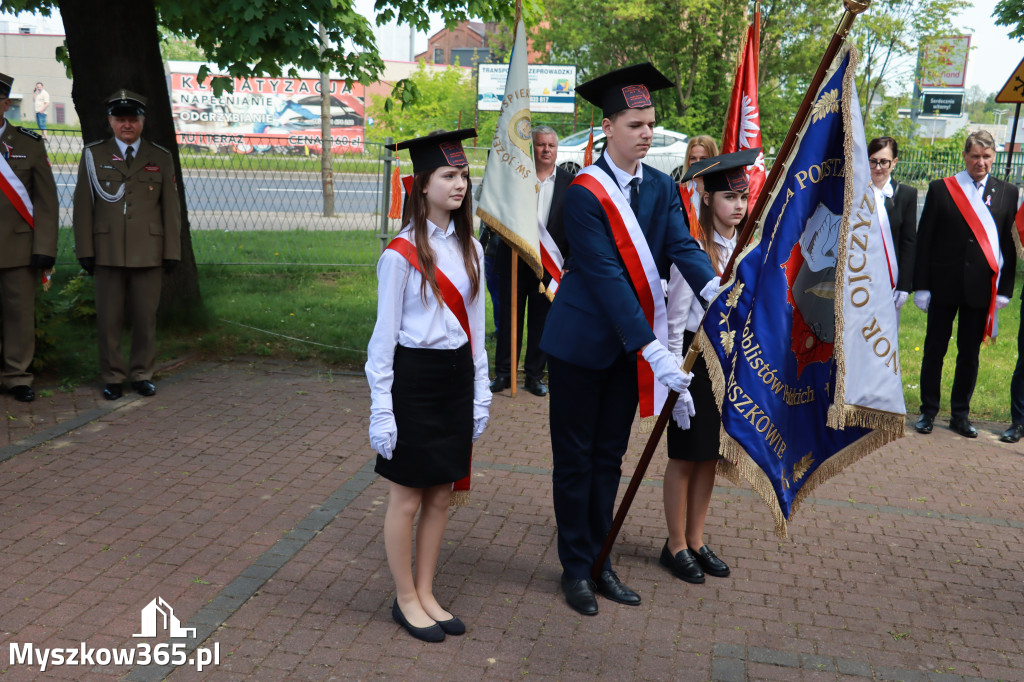 Fotorelacja: Obchody Święta Konstytucji 3 Maja w Myszkowie