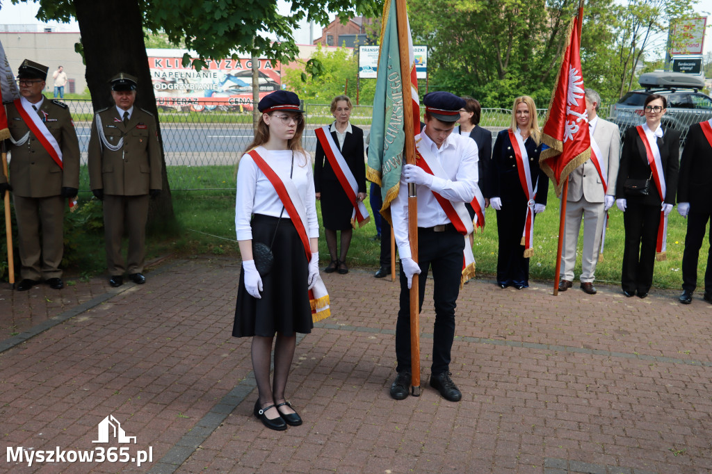 Fotorelacja: Obchody Święta Konstytucji 3 Maja w Myszkowie