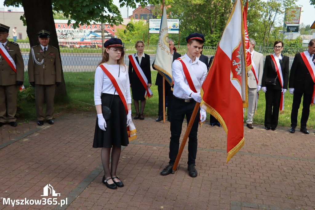Fotorelacja: Obchody Święta Konstytucji 3 Maja w Myszkowie