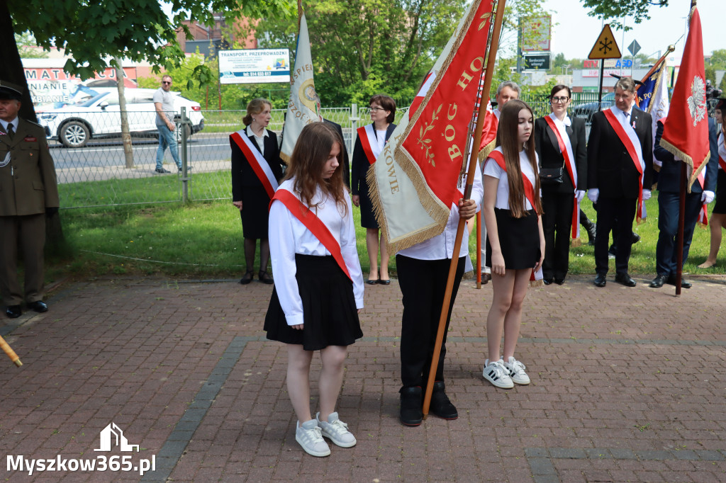 Fotorelacja: Obchody Święta Konstytucji 3 Maja w Myszkowie