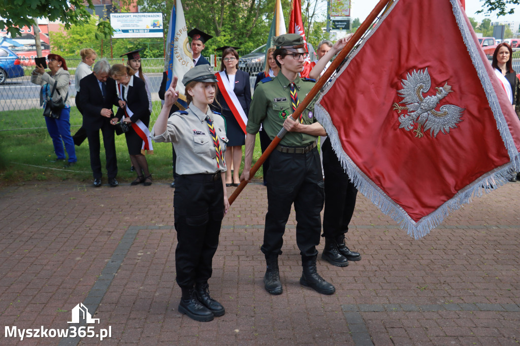 Fotorelacja: Obchody Święta Konstytucji 3 Maja w Myszkowie