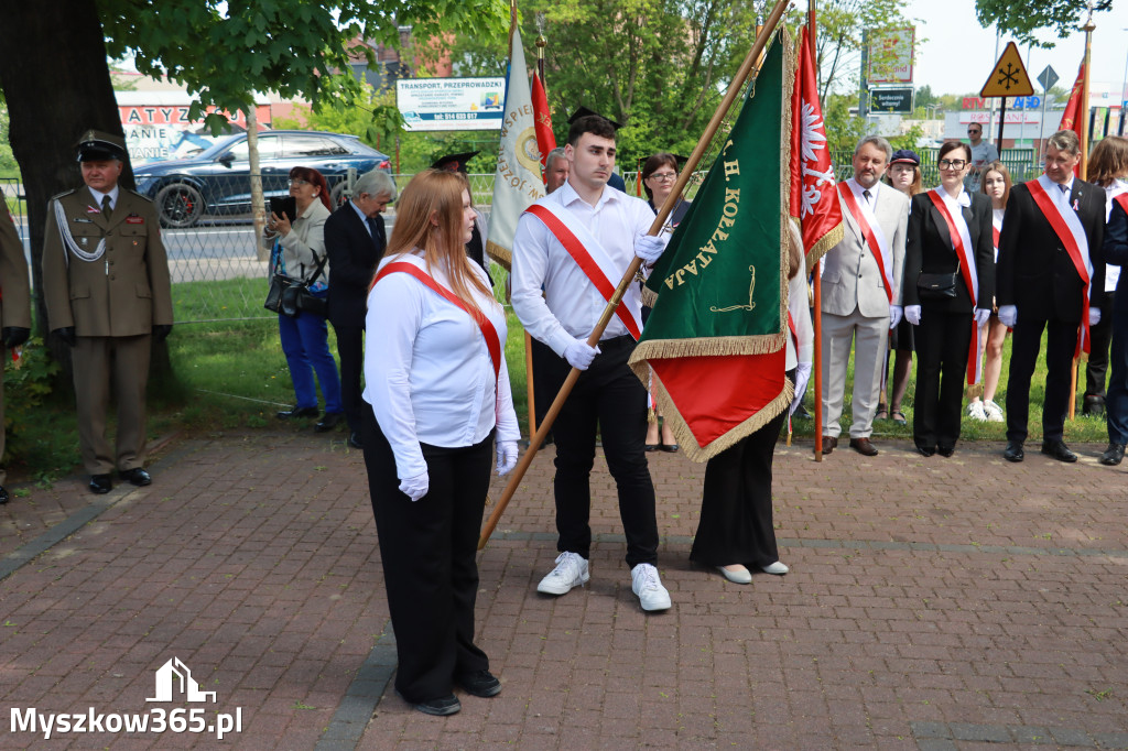 Fotorelacja: Obchody Święta Konstytucji 3 Maja w Myszkowie