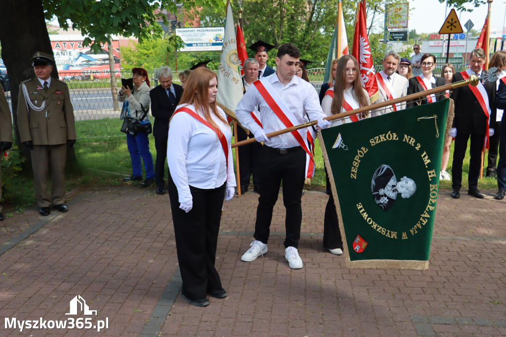Fotorelacja: Obchody Święta Konstytucji 3 Maja w Myszkowie