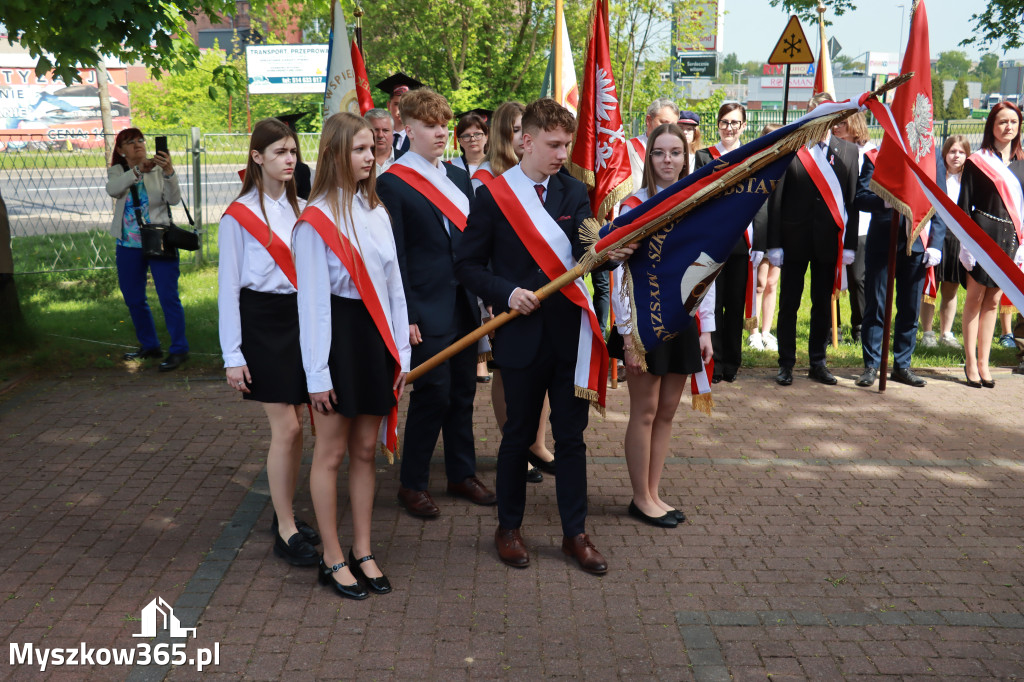 Fotorelacja: Obchody Święta Konstytucji 3 Maja w Myszkowie