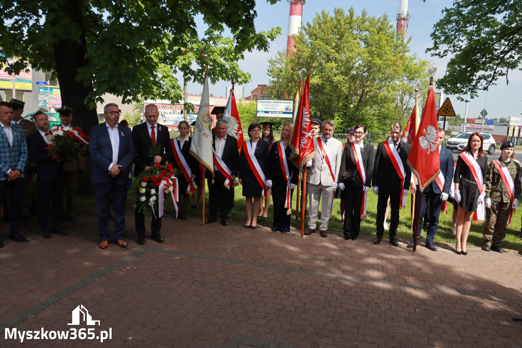 Fotorelacja: Obchody Święta Konstytucji 3 Maja w Myszkowie