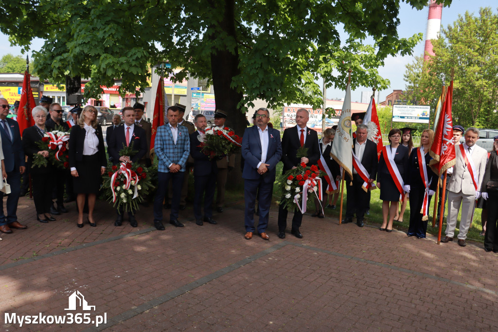 Fotorelacja: Obchody Święta Konstytucji 3 Maja w Myszkowie