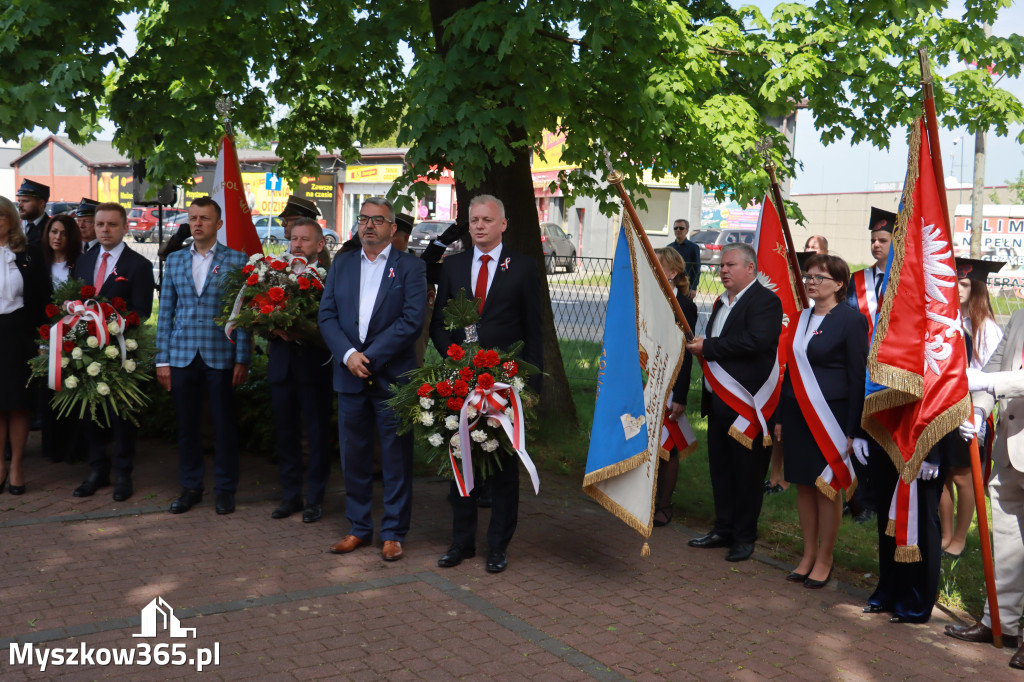 Fotorelacja: Obchody Święta Konstytucji 3 Maja w Myszkowie