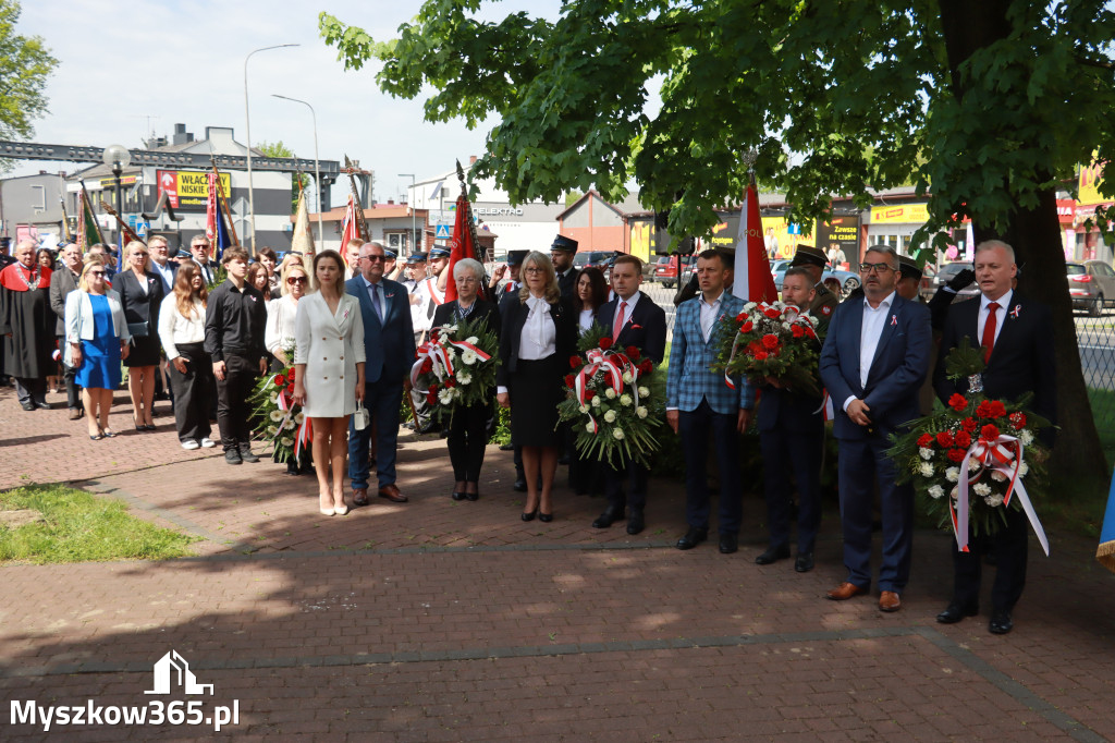 Fotorelacja: Obchody Święta Konstytucji 3 Maja w Myszkowie