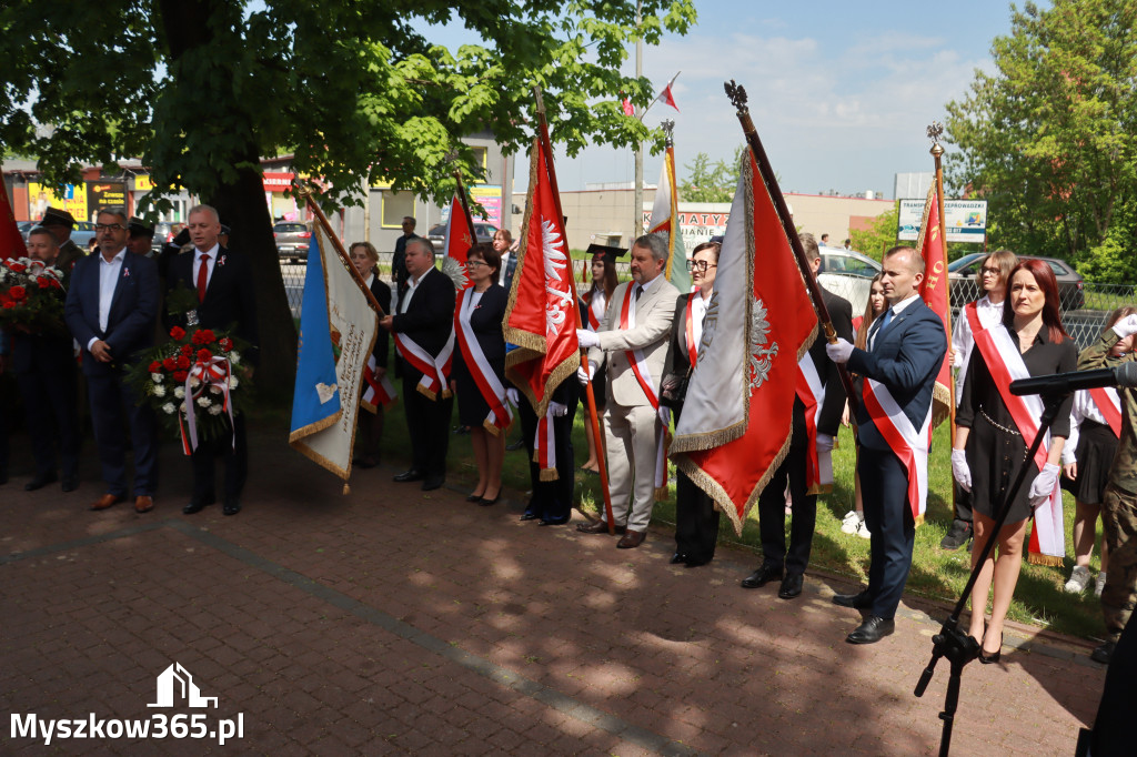 Fotorelacja: Obchody Święta Konstytucji 3 Maja w Myszkowie