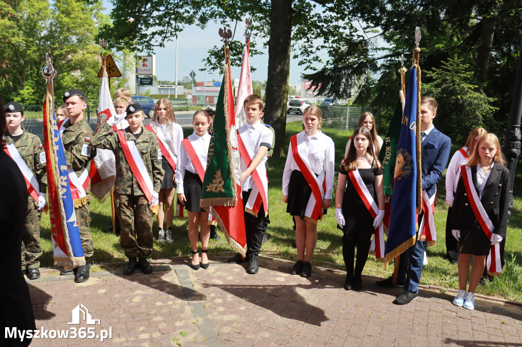 Fotorelacja: Obchody Święta Konstytucji 3 Maja w Myszkowie