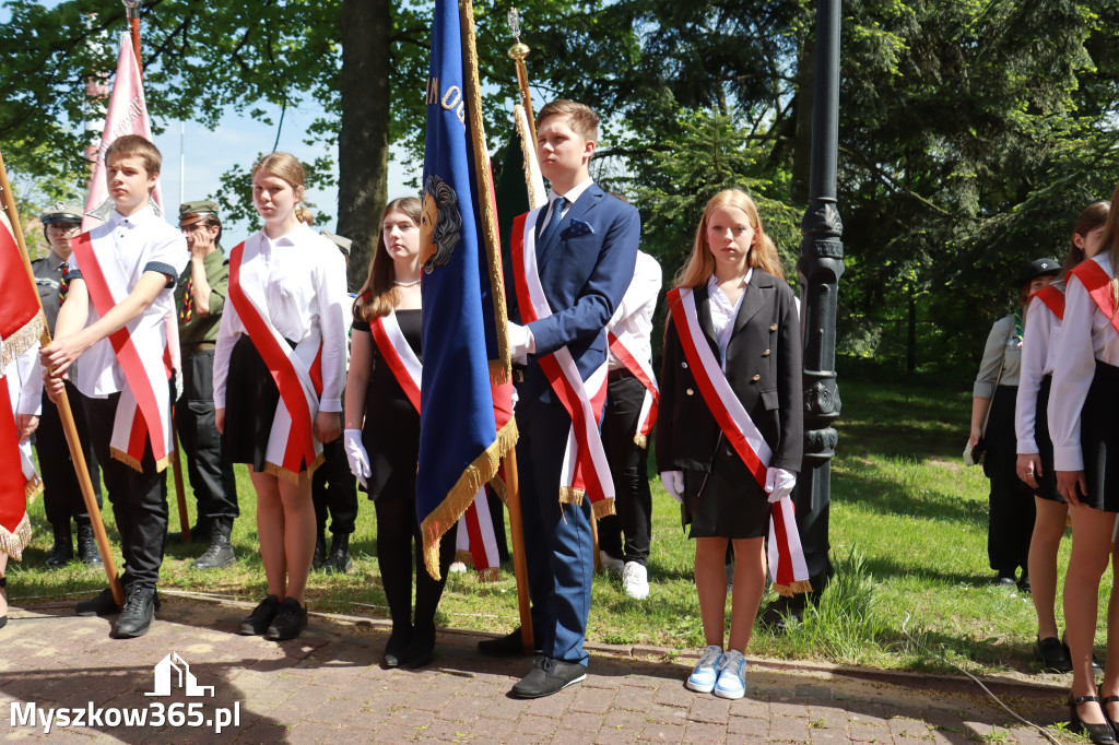 Fotorelacja: Obchody Święta Konstytucji 3 Maja w Myszkowie
