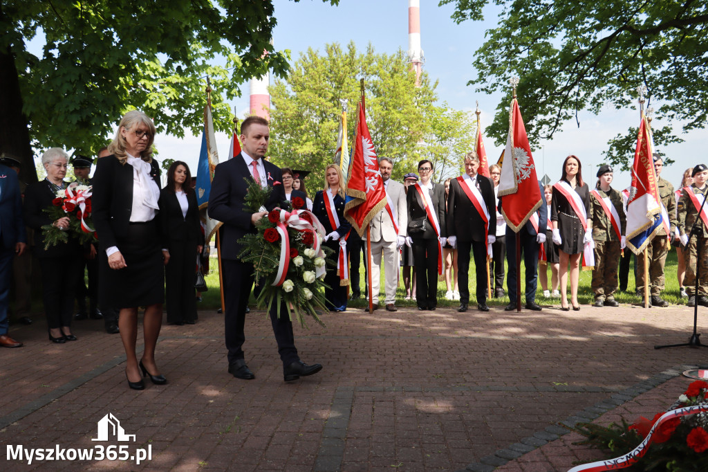 Fotorelacja: Obchody Święta Konstytucji 3 Maja w Myszkowie