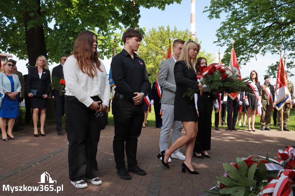 Fotorelacja: Obchody Święta Konstytucji 3 Maja w Myszkowie