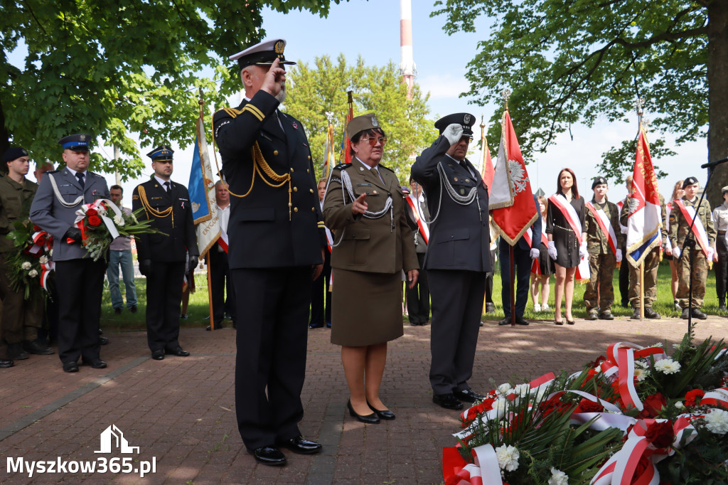 Fotorelacja: Obchody Święta Konstytucji 3 Maja w Myszkowie