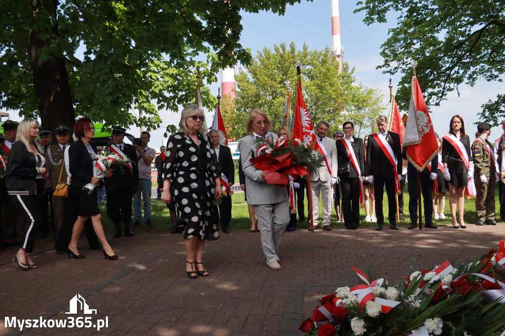 Fotorelacja: Obchody Święta Konstytucji 3 Maja w Myszkowie