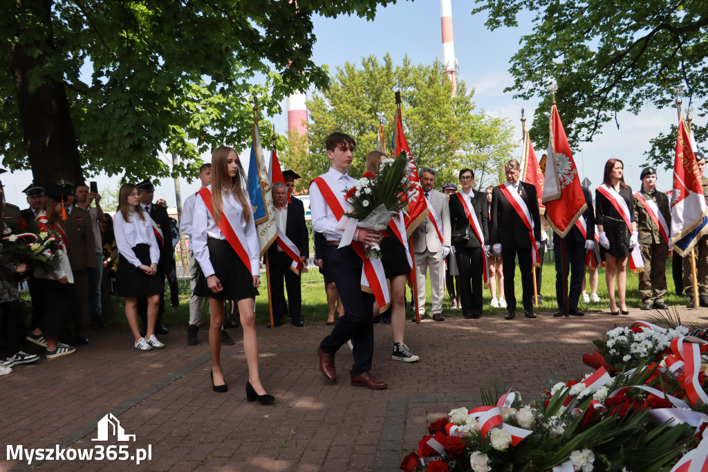 Fotorelacja: Obchody Święta Konstytucji 3 Maja w Myszkowie