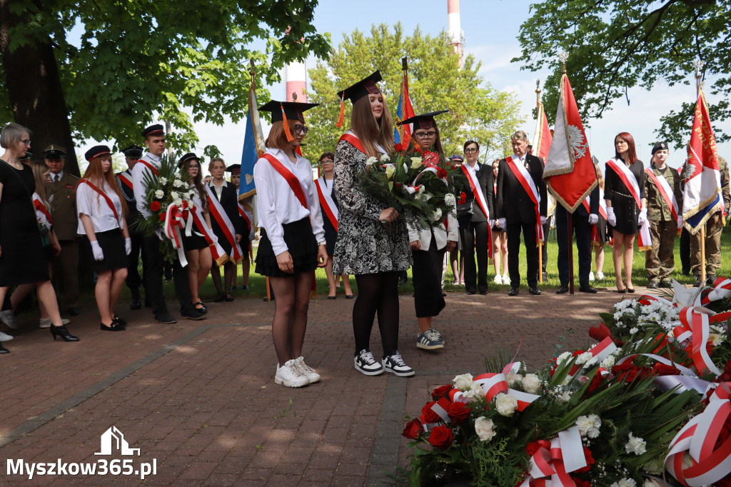 Fotorelacja: Obchody Święta Konstytucji 3 Maja w Myszkowie