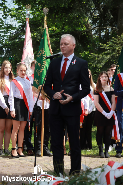 Fotorelacja: Obchody Święta Konstytucji 3 Maja w Myszkowie